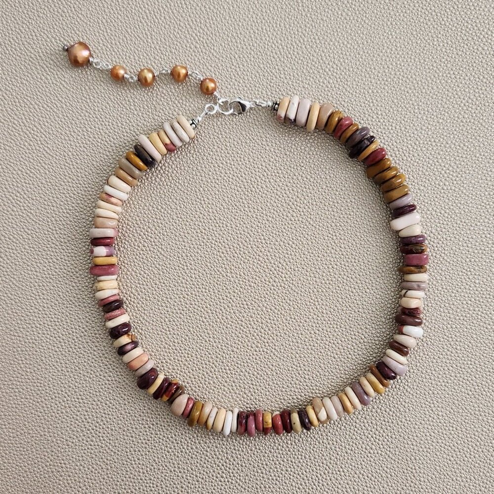 MOOKAITE. NECKLACE